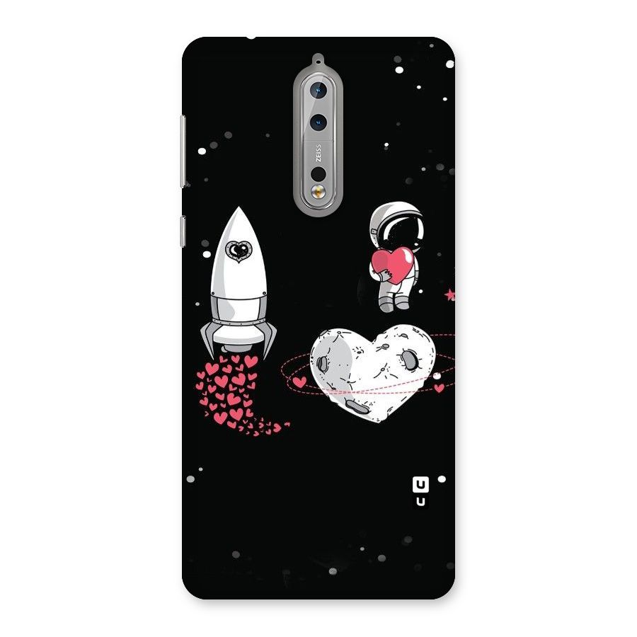 Spaceman Love Back Case for Nokia 8