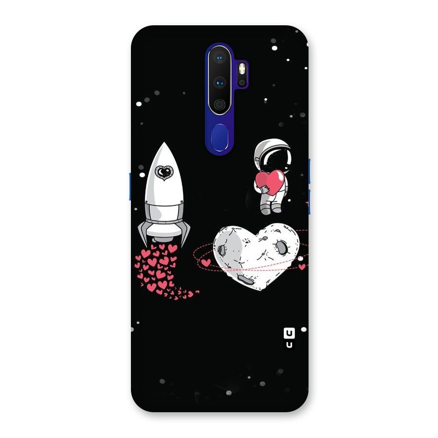 Spaceman Love Back Case for Oppo A9 (2020)