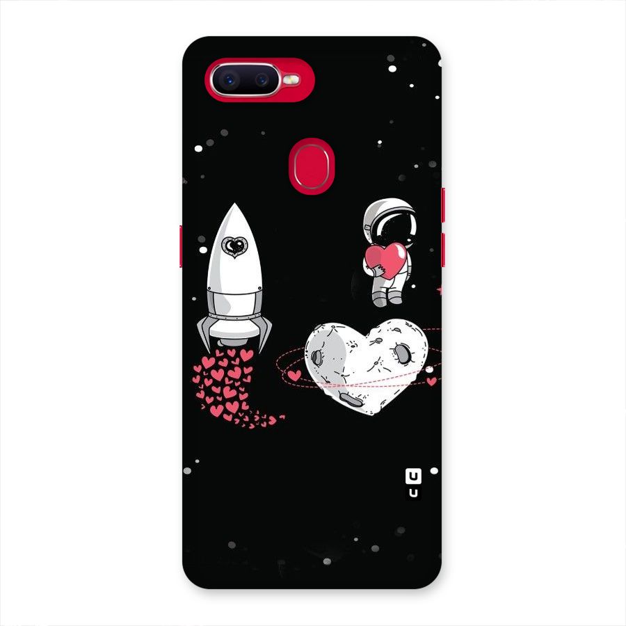 Spaceman Love Back Case for Oppo F9 Pro