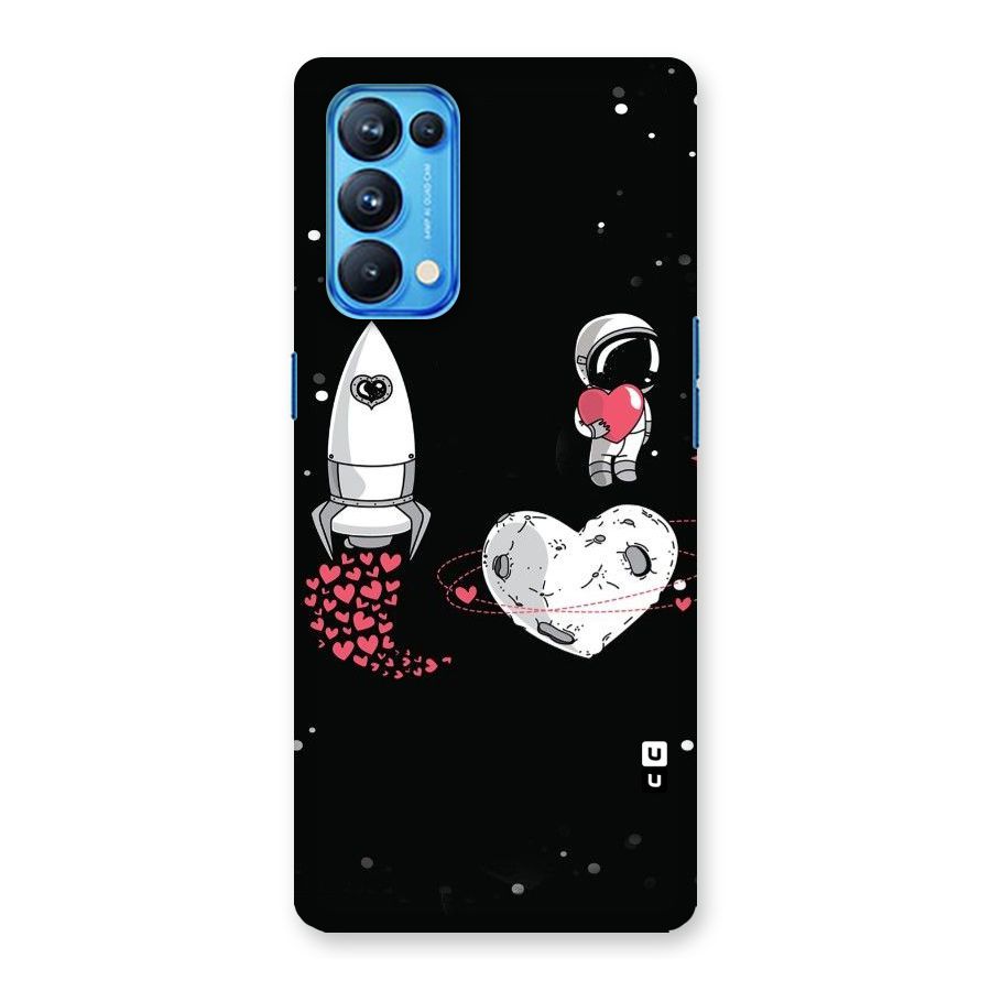 Spaceman Love Back Case for Oppo Reno5 Pro 5G