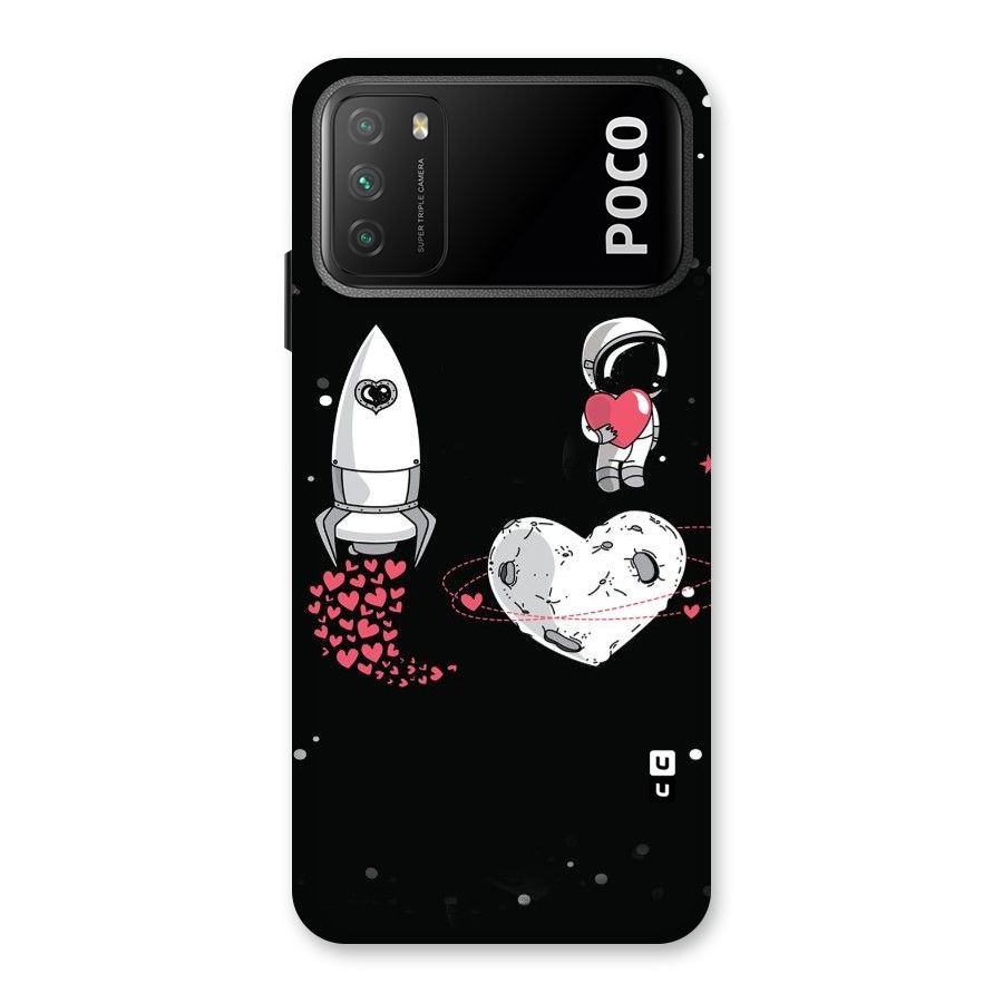 Spaceman Love Back Case for Poco M3