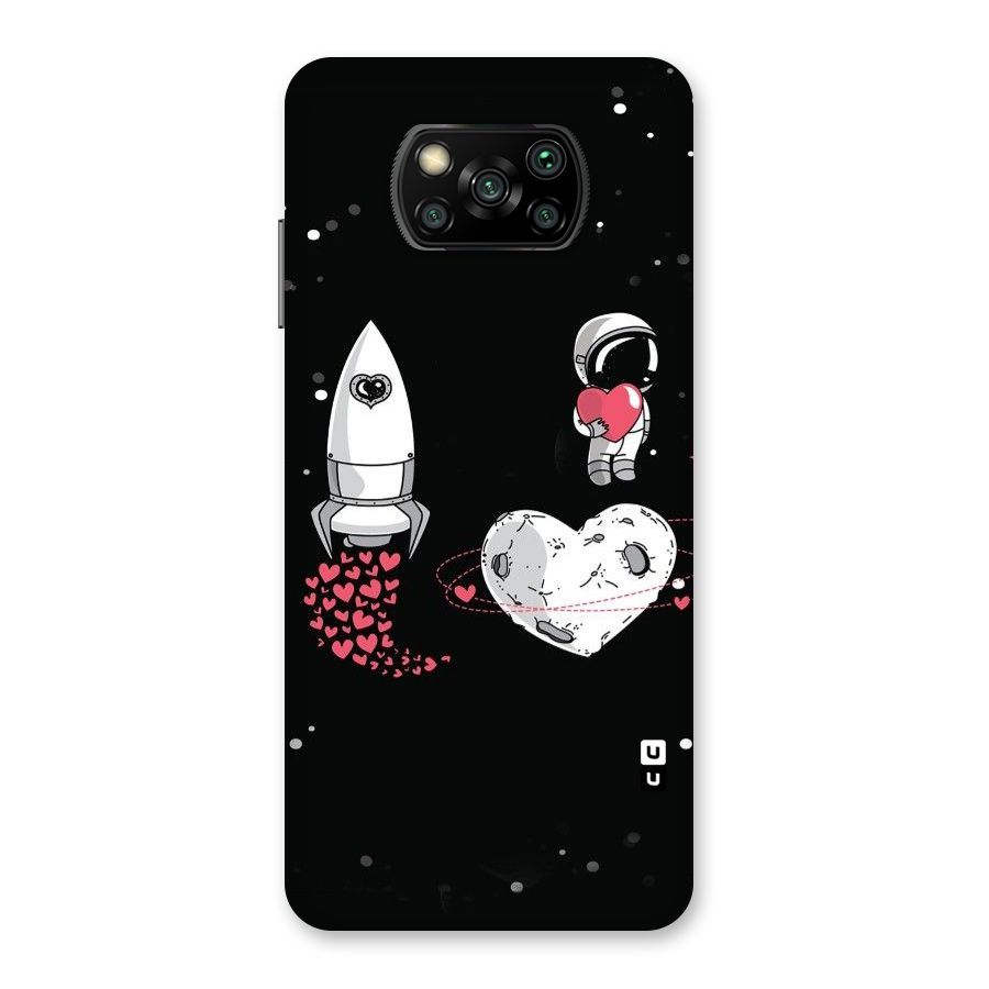 Spaceman Love Back Case for Poco X3