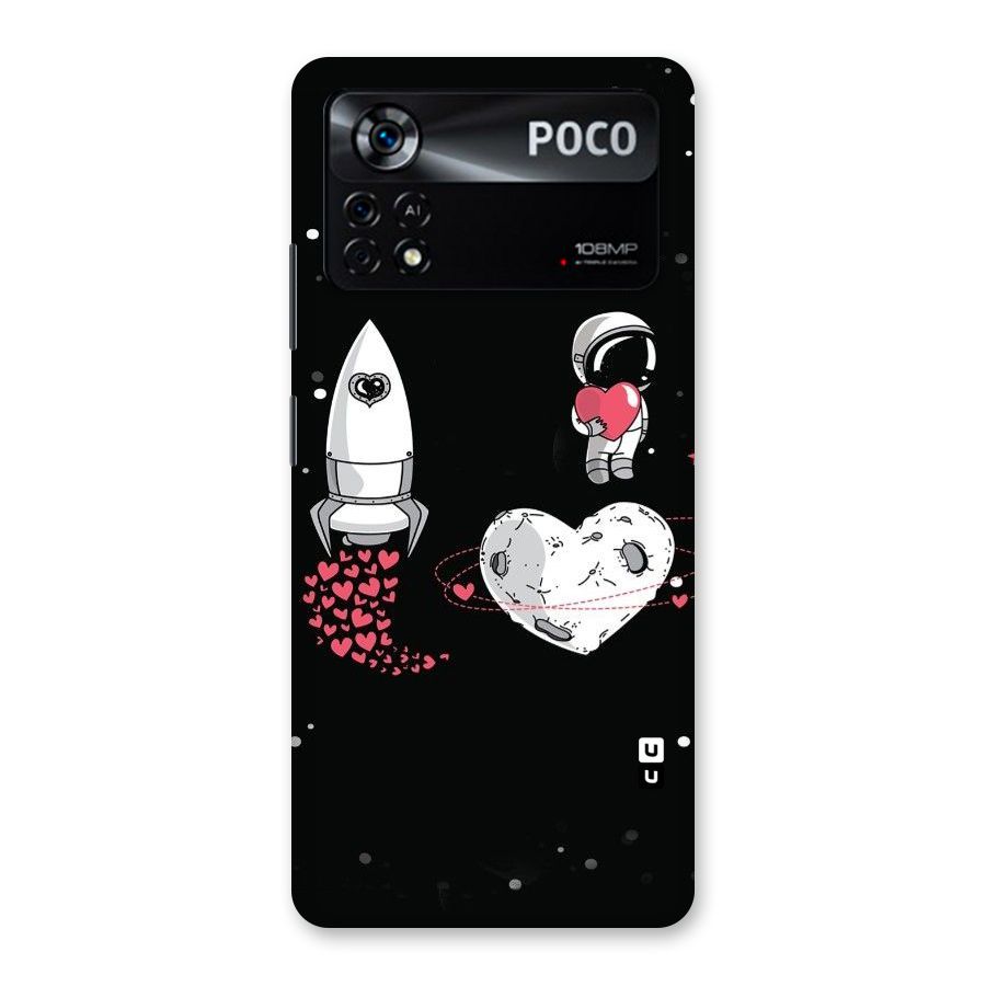 Spaceman Love Back Case for Poco X4 Pro 5G