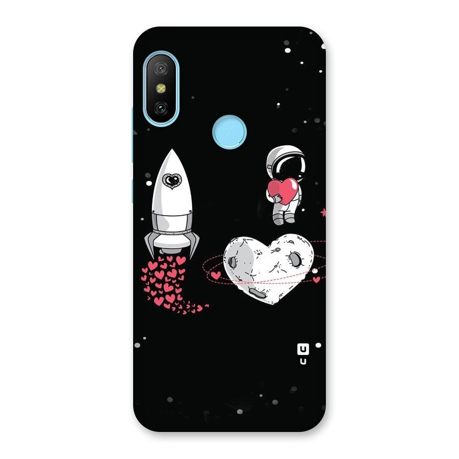 Spaceman Love Back Case for Redmi 6 Pro