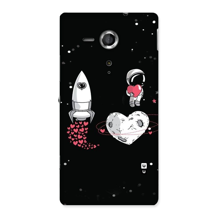 Spaceman Love Back Case for Sony Xperia SP