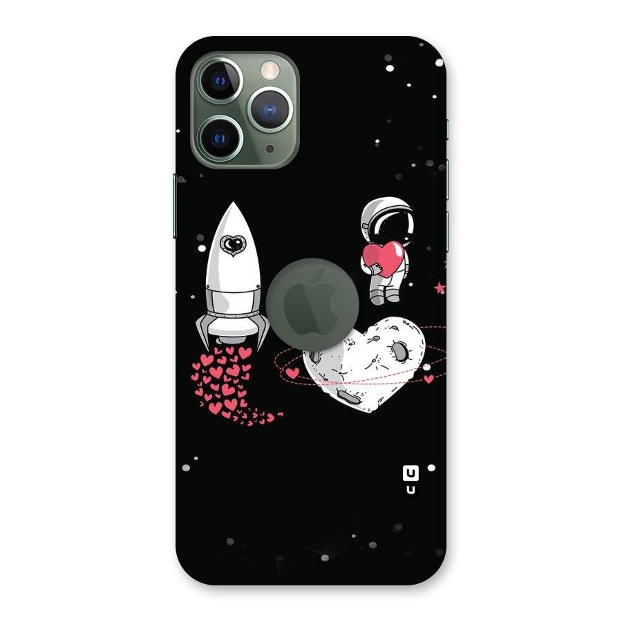 Spaceman Love Back Case for iPhone 11 Pro Logo  Cut