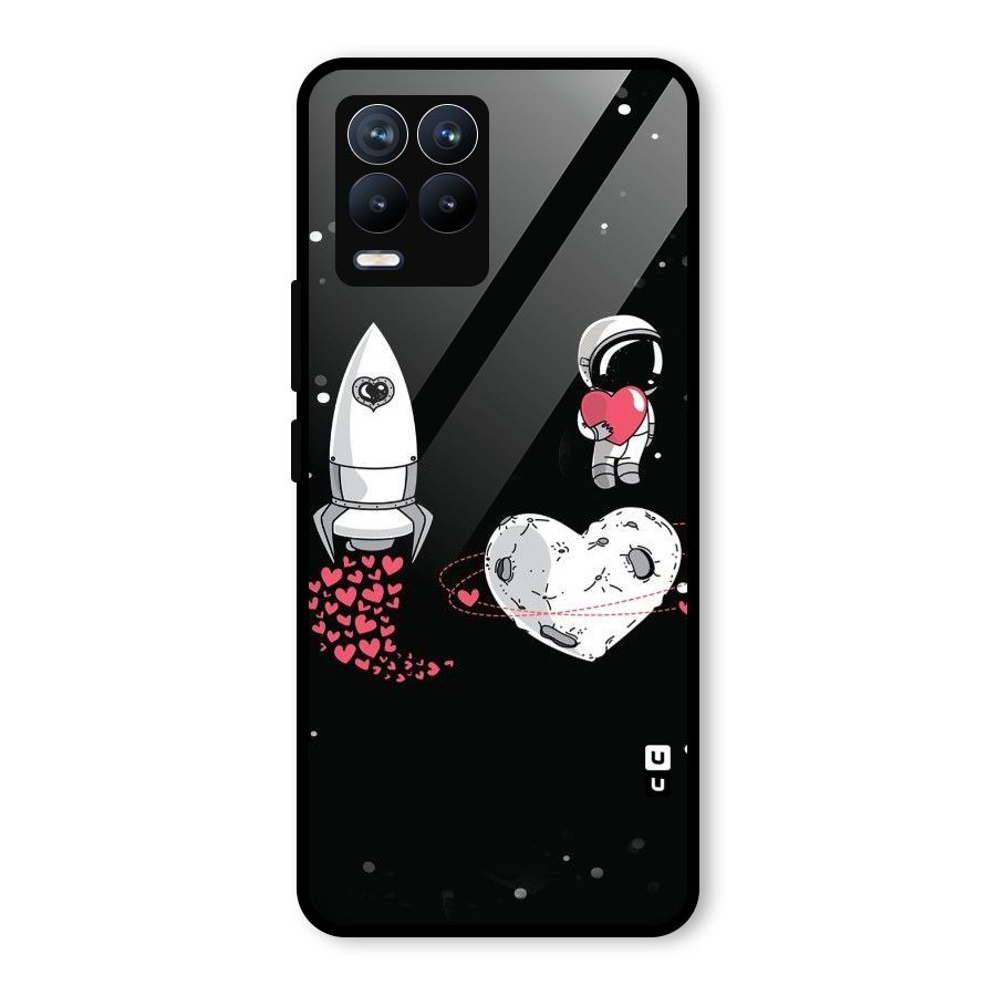 Spaceman Love Glass Back Case for Realme 8