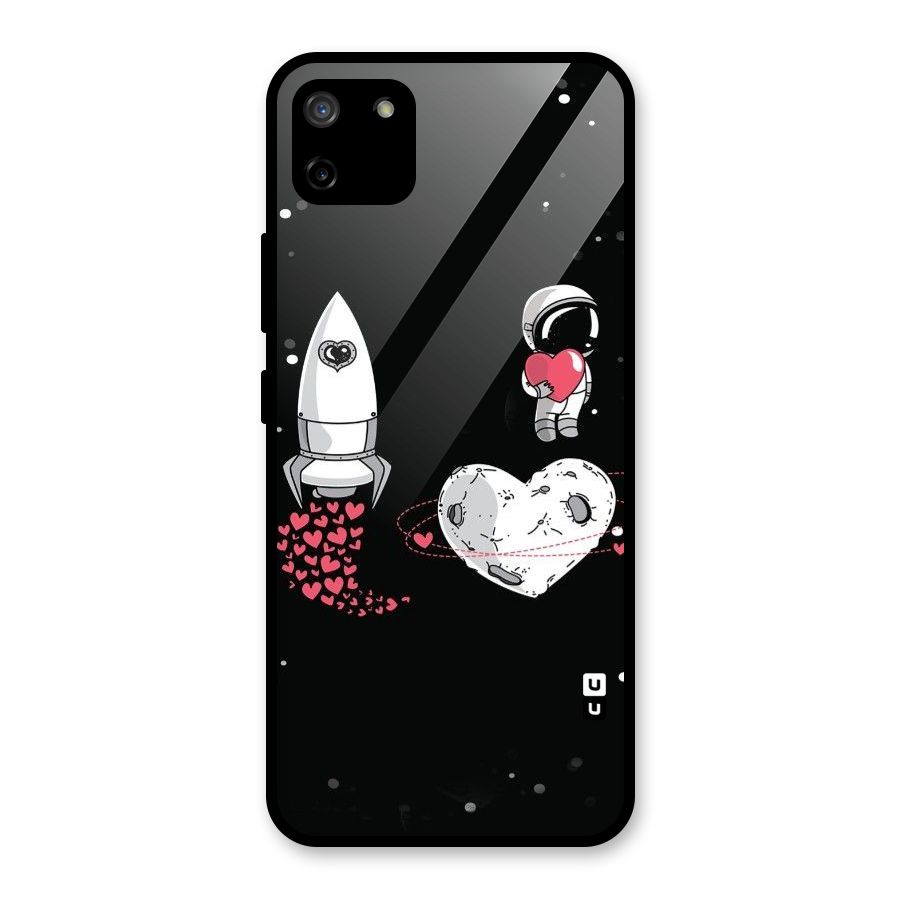 Spaceman Love Glass Back Case for Realme C11