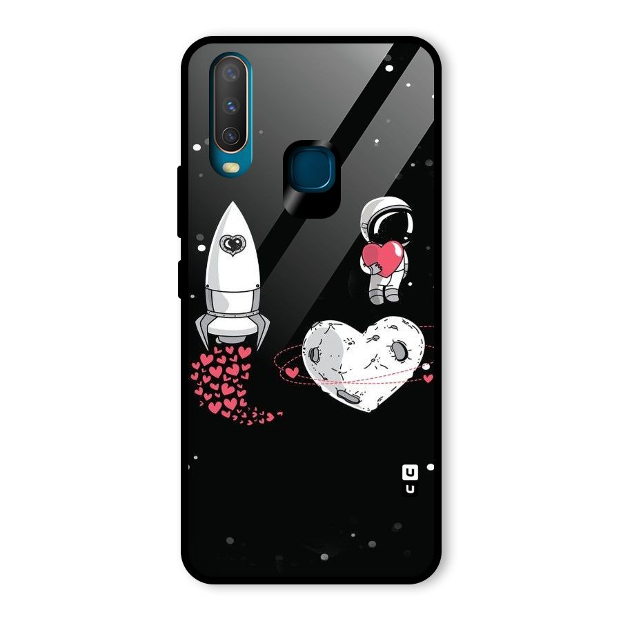 Spaceman Love Glass Back Case for Vivo U10
