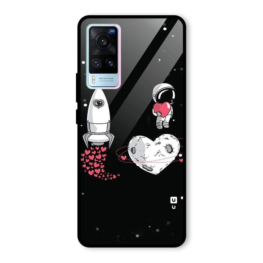 Spaceman Love Glass Back Case for Vivo X60