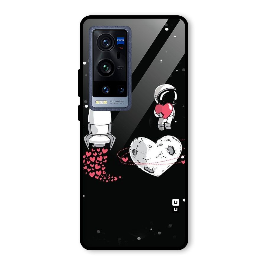 Spaceman Love Glass Back Case for Vivo X60 Pro Plus
