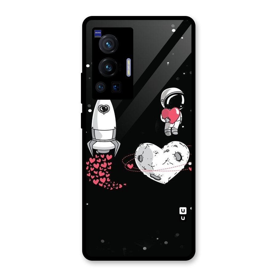 Spaceman Love Glass Back Case for Vivo X70 Pro