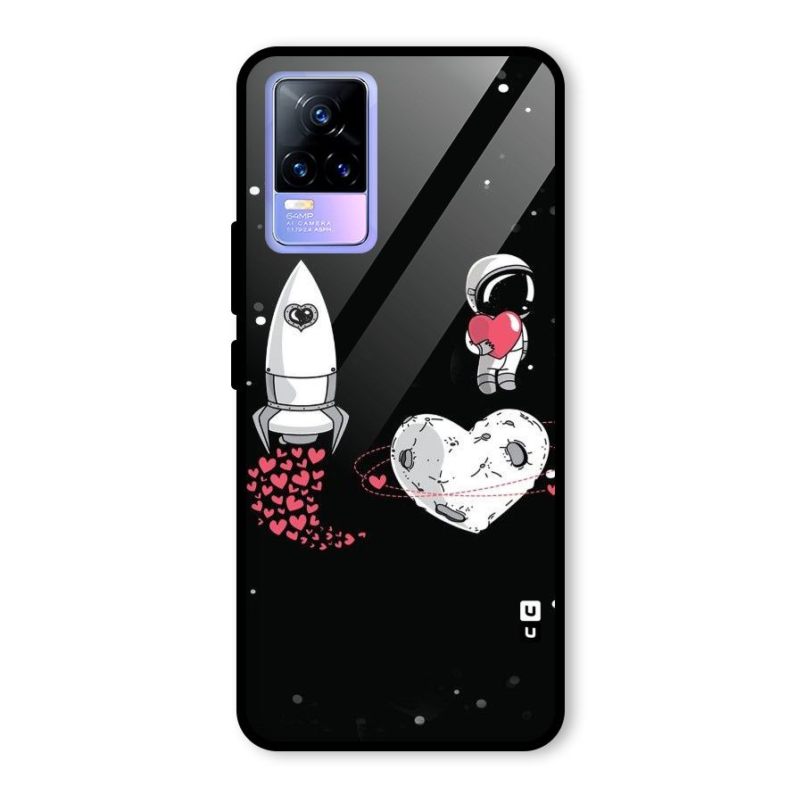 Spaceman Love Glass Back Case for Vivo Y73