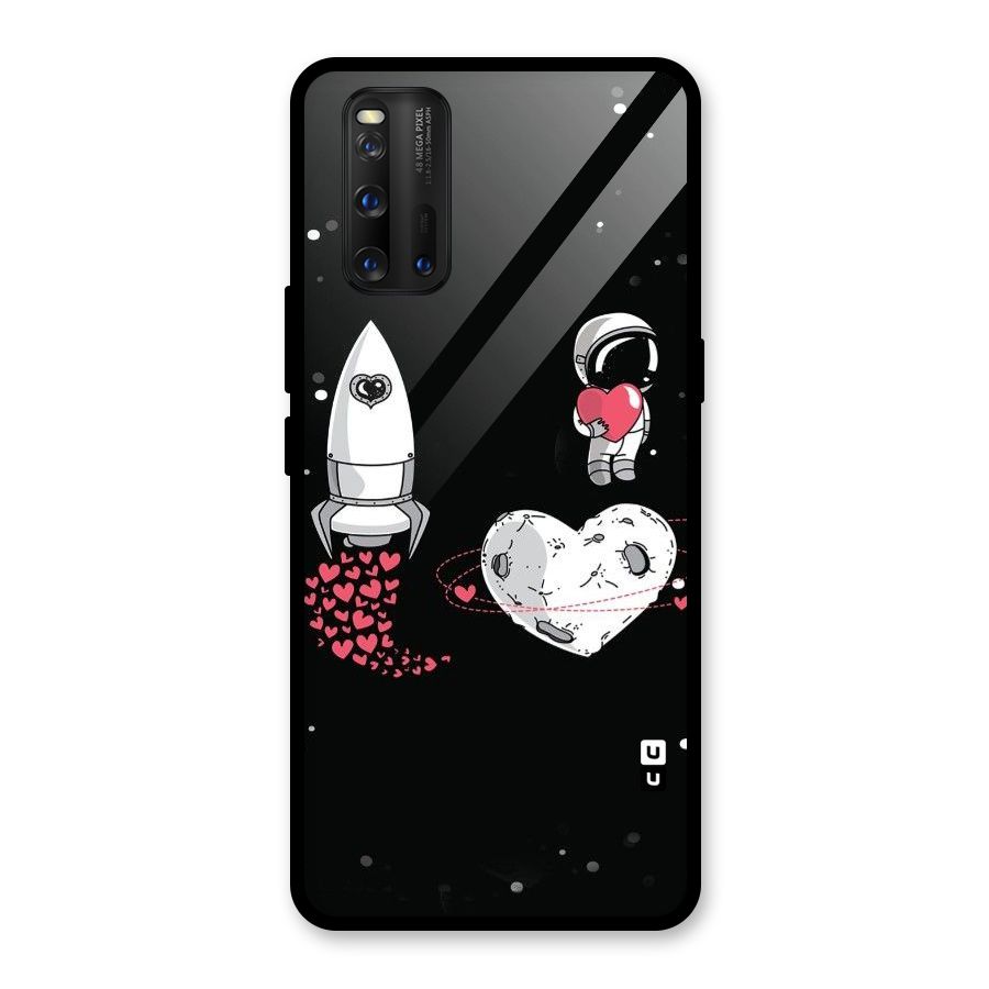 Spaceman Love Glass Back Case for Vivo iQOO 3