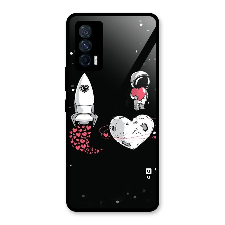 Spaceman Love Glass Back Case for Vivo iQOO 7 5G