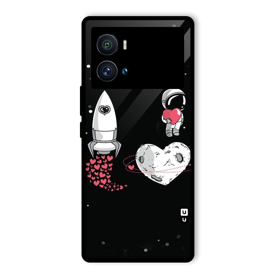 Spaceman Love Glass Back Case for Vivo iQOO 9 Pro