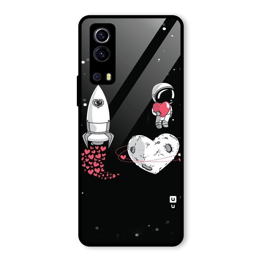 Spaceman Love Glass Back Case for Vivo iQOO Z3