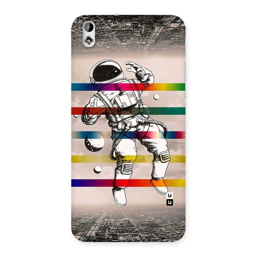 Spaceman Rainbow Stripes Back Case for HTC Desire 816g