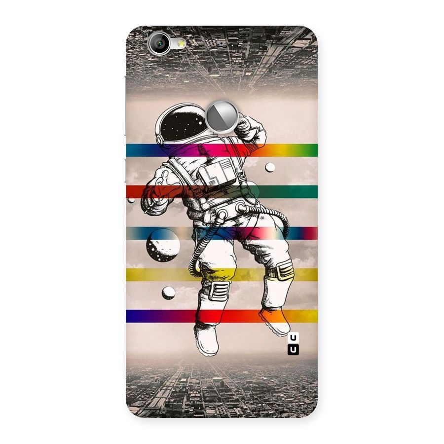 Spaceman Rainbow Stripes Back Case for LeTV Le 1s