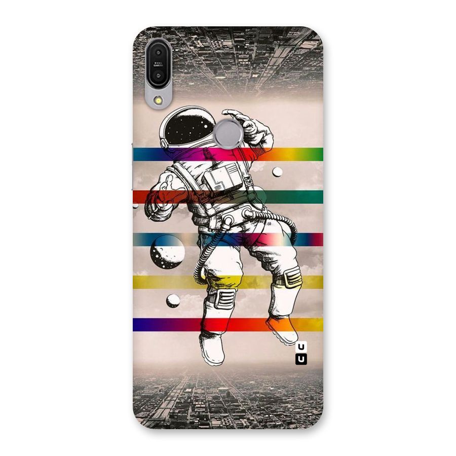 Spaceman Rainbow Stripes Back Case for Zenfone Max Pro M1