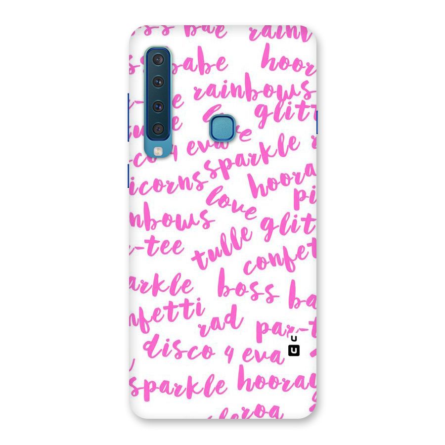 Sparkle Love Back Case for Galaxy A9 (2018)