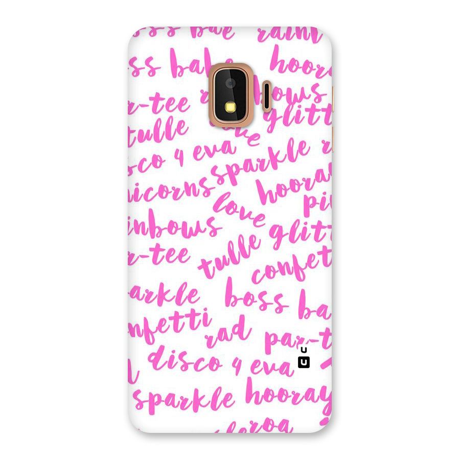 Sparkle Love Back Case for Galaxy J2 Core