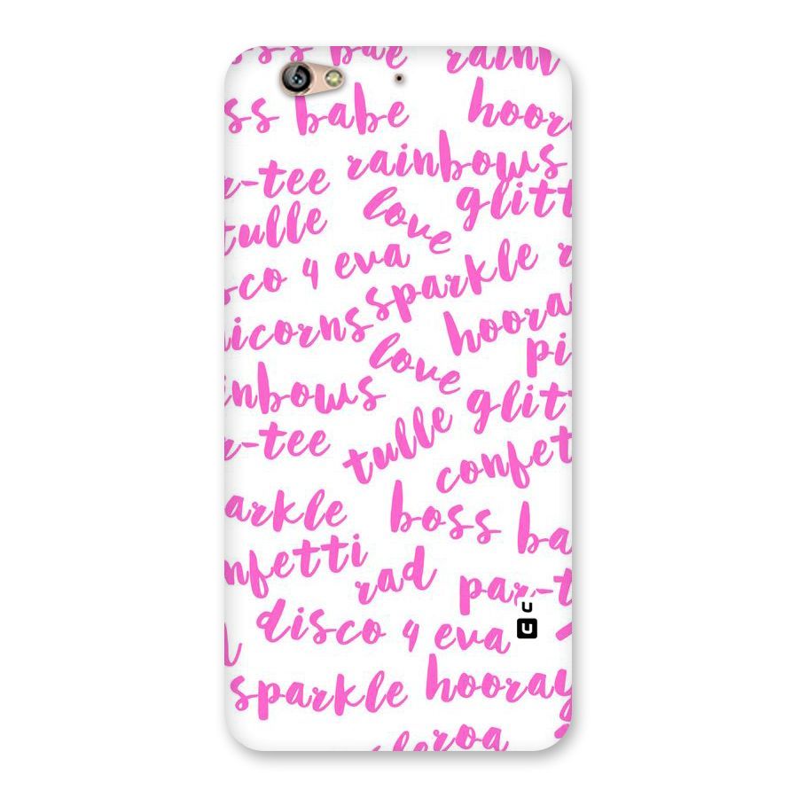 Sparkle Love Back Case for Gionee S6