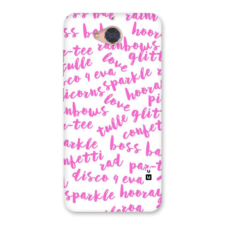 Sparkle Love Back Case for Gionee S6 Pro