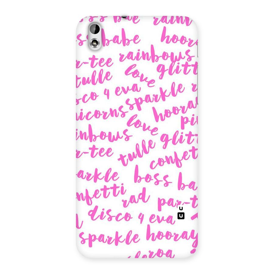 Sparkle Love Back Case for HTC Desire 816g