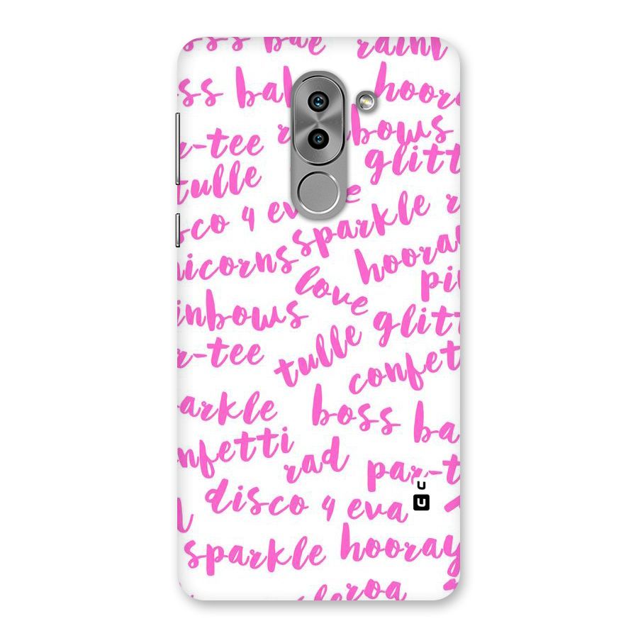 Sparkle Love Back Case for Honor 6X