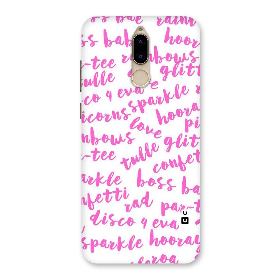 Sparkle Love Back Case for Honor 9i