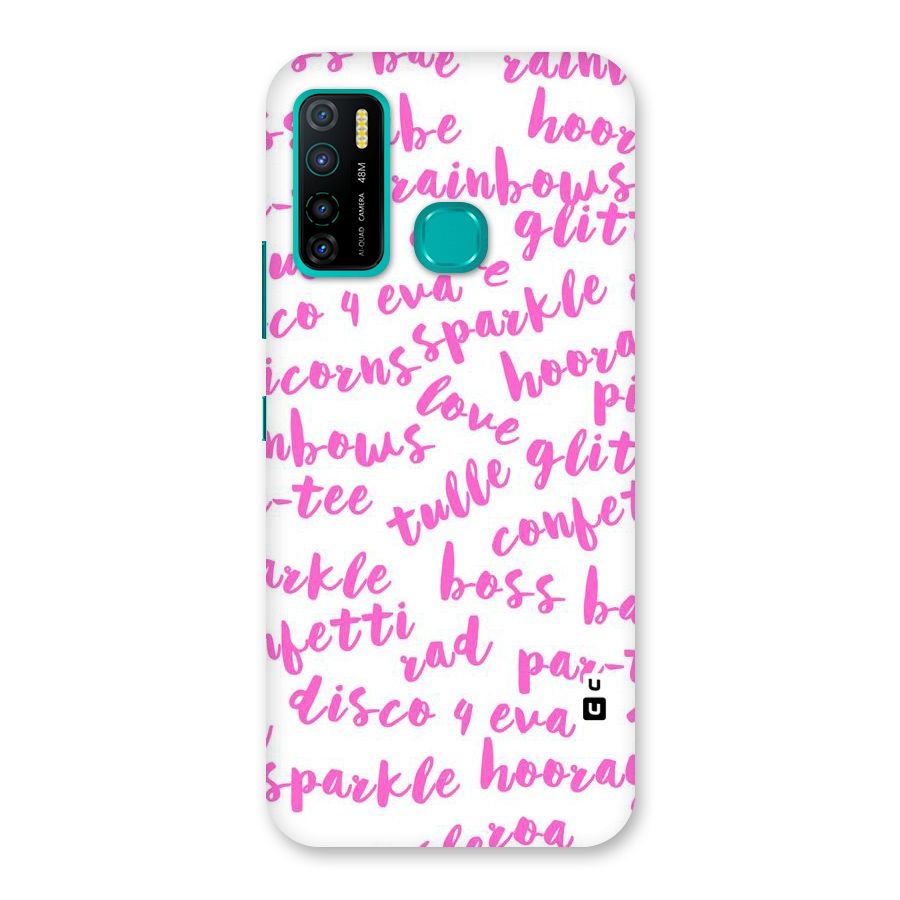 Sparkle Love Back Case for Infinix Hot 9 Pro