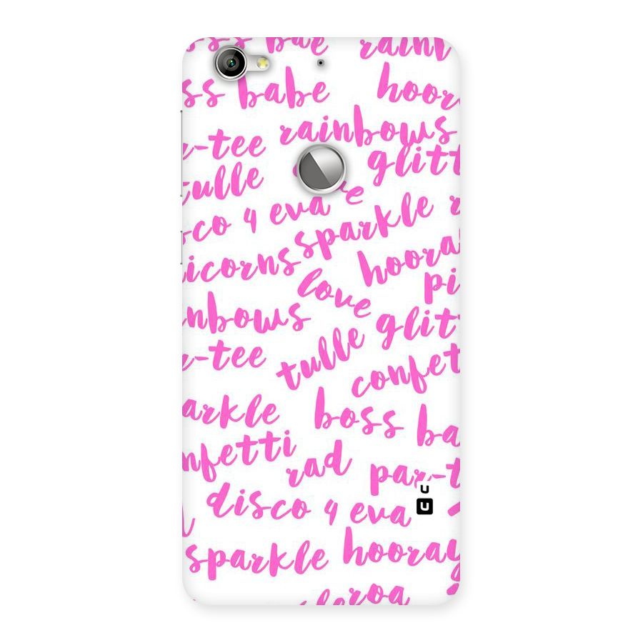Sparkle Love Back Case for LeTV Le 1s