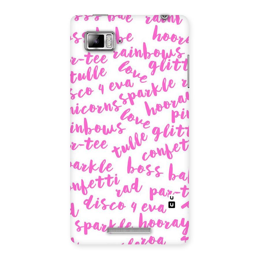 Sparkle Love Back Case for Lenovo Vibe Z K910