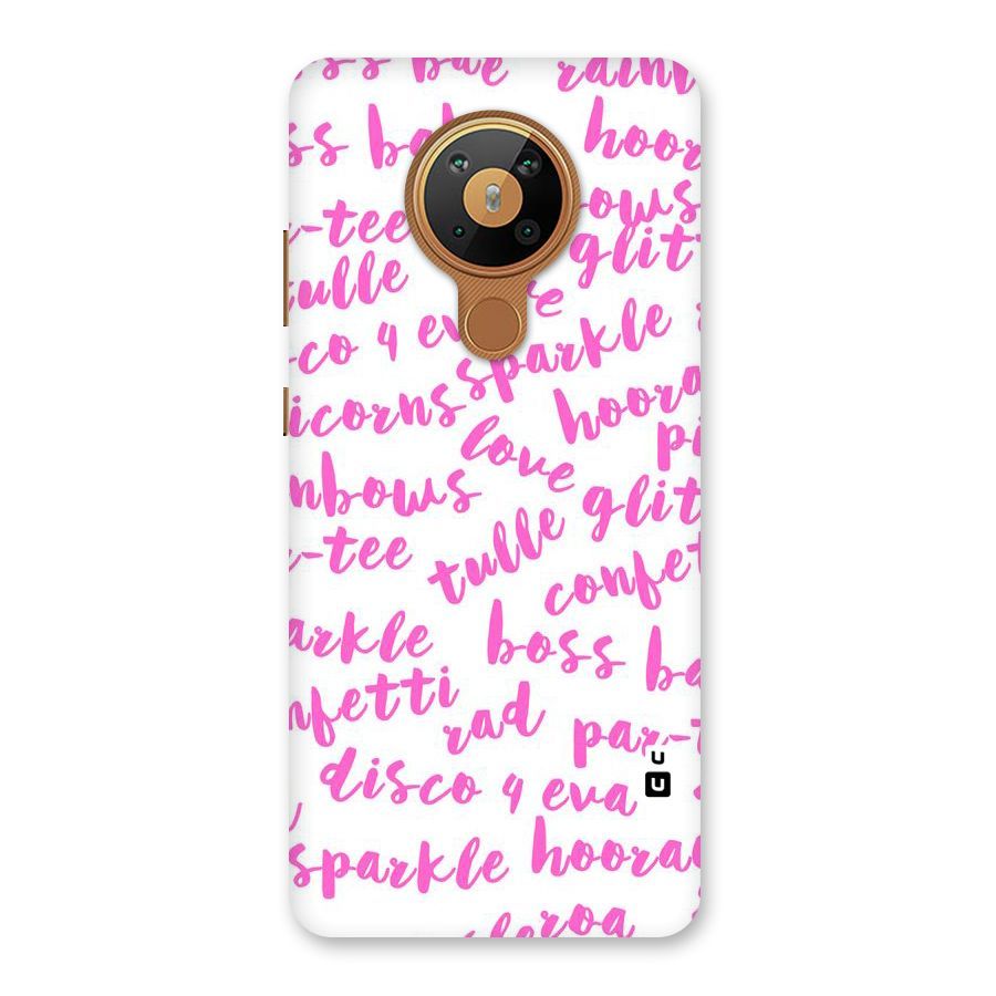 Sparkle Love Back Case for Nokia 5.3