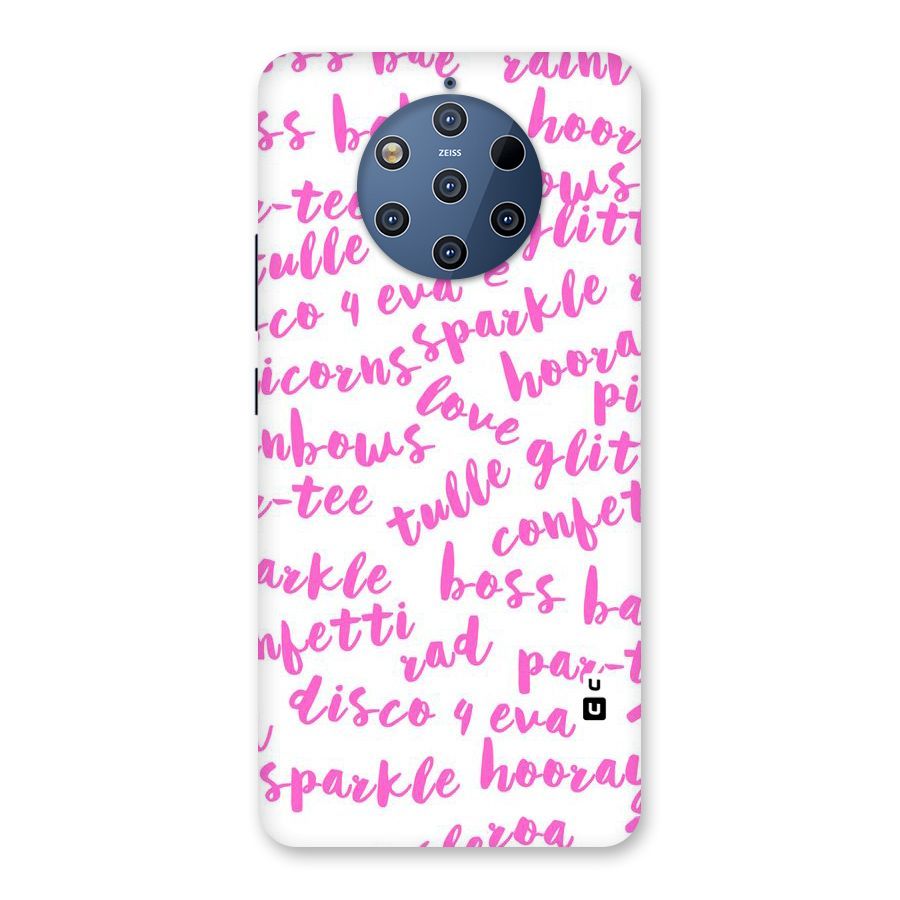 Sparkle Love Back Case for Nokia 9 PureView
