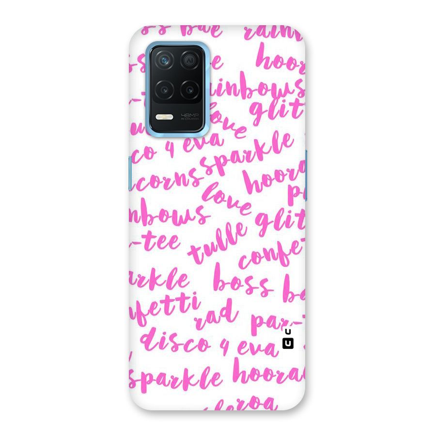 Sparkle Love Back Case for Realme 8 5G