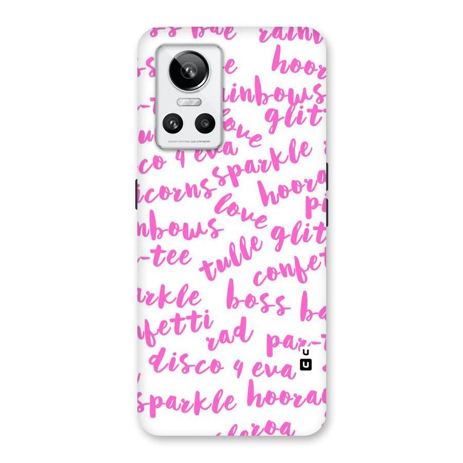 Sparkle Love Back Case for Realme GT Neo 3