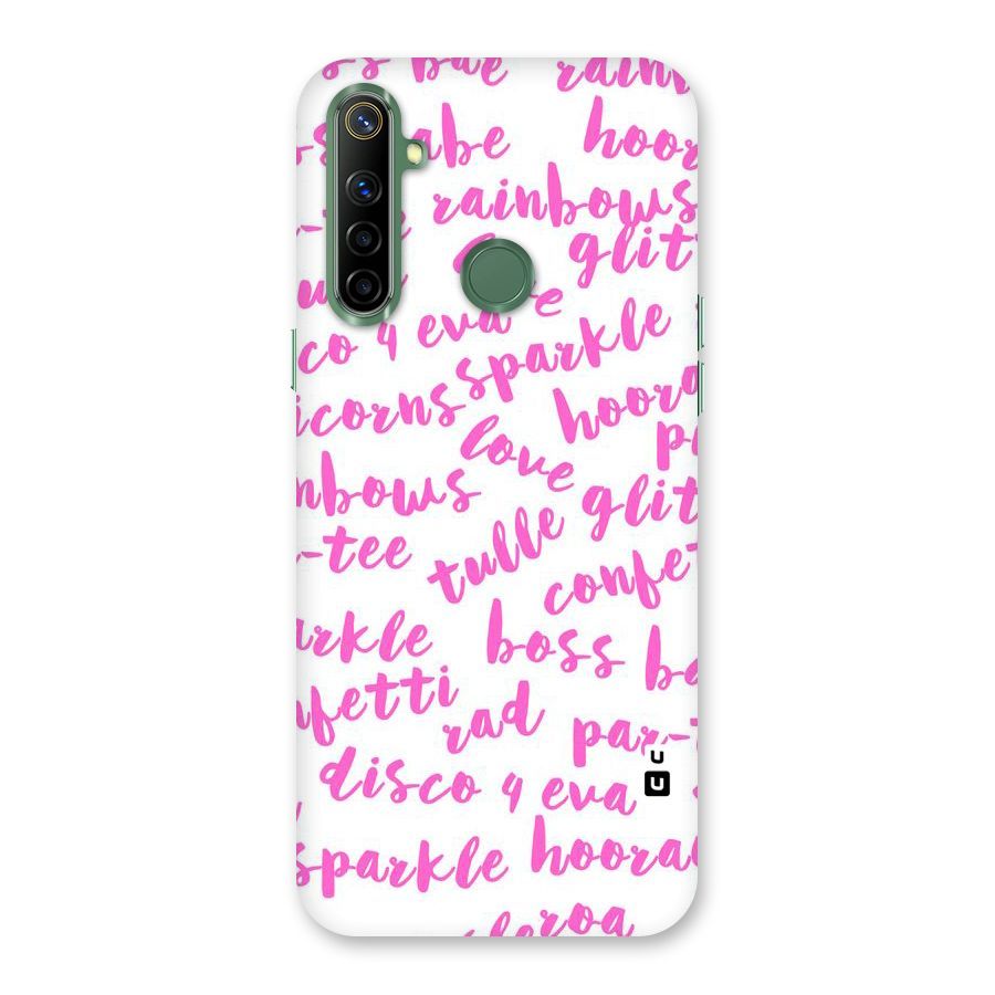 Sparkle Love Back Case for Realme Narzo 10