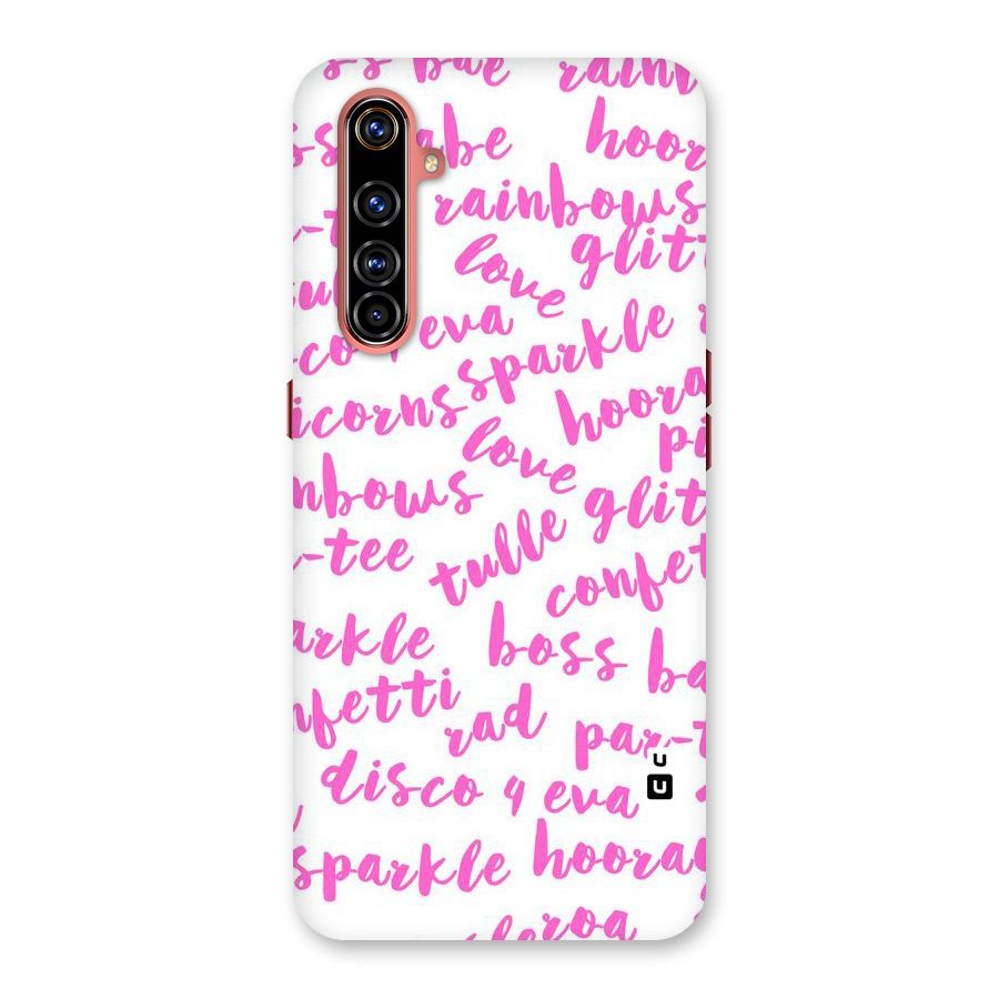 Sparkle Love Back Case for Realme X50 Pro