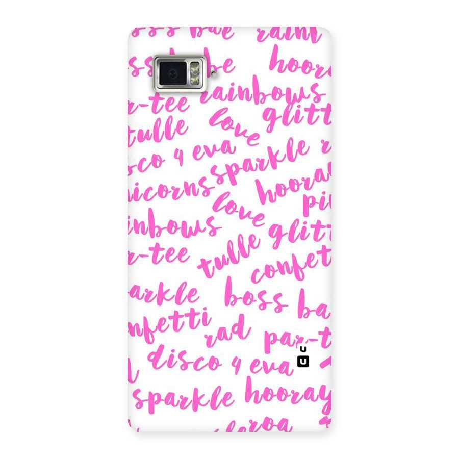 Sparkle Love Back Case for Vibe Z2 Pro K920