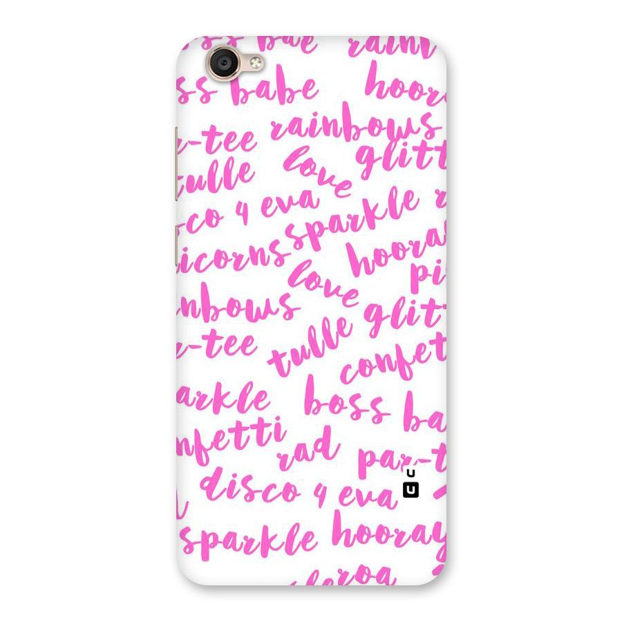 Sparkle Love Back Case for Vivo Y55s