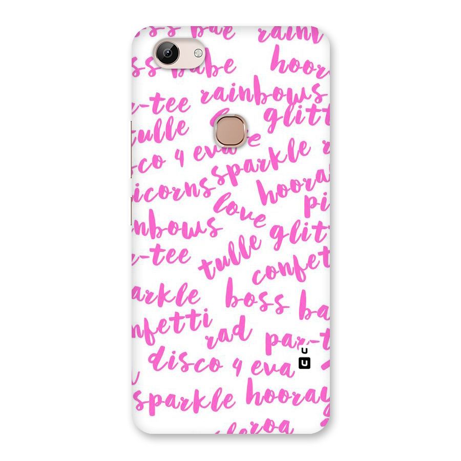 Sparkle Love Back Case for Vivo Y83