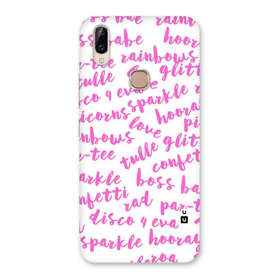 Sparkle Love Back Case for Vivo Y83 Pro