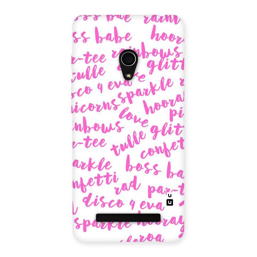 Sparkle Love Back Case for Zenfone 5