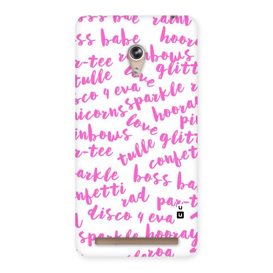 Sparkle Love Back Case for Zenfone 6