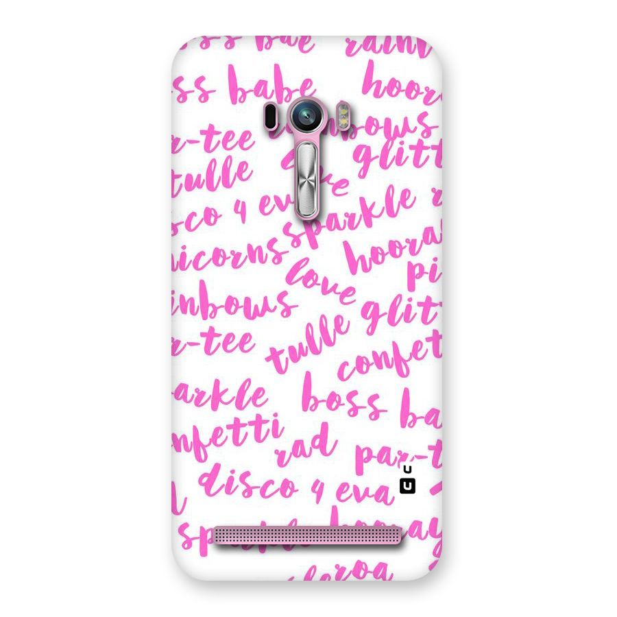 Sparkle Love Back Case for Zenfone Selfie