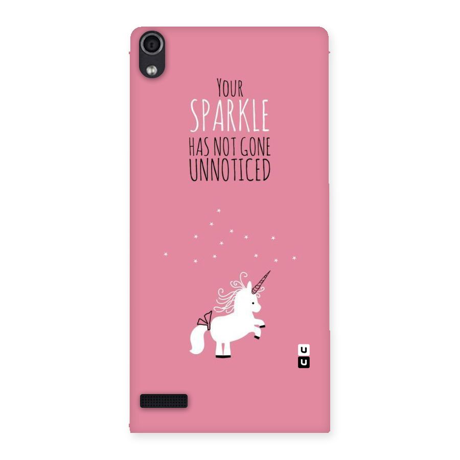 Sparkle Not Unnoticed Back Case for Ascend P6
