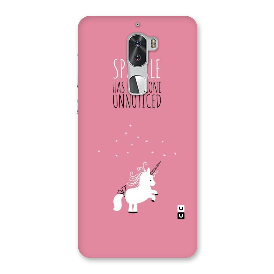 Sparkle Not Unnoticed Back Case for Coolpad Cool 1