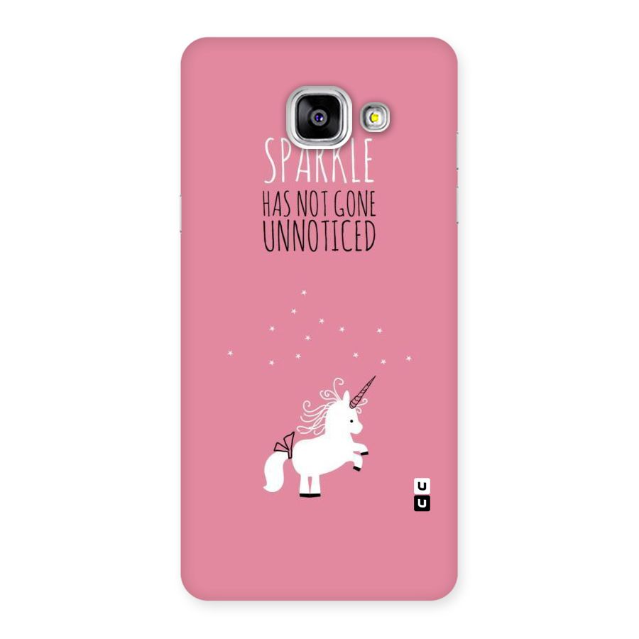 Sparkle Not Unnoticed Back Case for Galaxy A5 2016